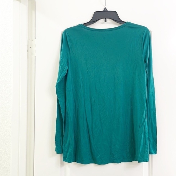 Stylus green long sleeve top - Picture 2 of 5